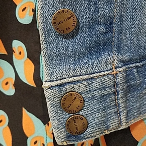 Current Elliott Sleeveless Snap Jacket Sz. S - Picture 5 of 8